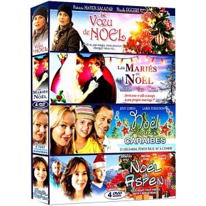 Coffret Le Voeu de Noël + Les Mariés de Noël + Noël aux Caraïbes + Noël à Aspen