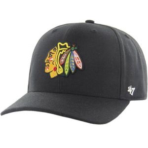 47 Brand 47 Casquette Nhl Chicago Blackhawks Cold Zone Mvp Dp One Size Black