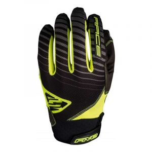 Five Gants enfant BMX Race jaune/noir- S