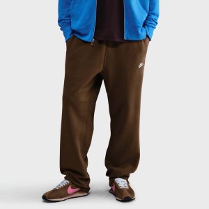 Nike Club Open-Hem Fleece Pants Homme Pantalons de survêtements brun Taille S Vêtements - Couleur brun - Taille S