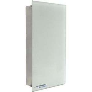 Rottner Tresor Rottner Key Glass Armoire &agrave; Cl&eacute;s Blanche