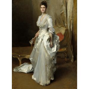 Image de Grafika John Singer Sargent : Margaret Stuyvesant Rutherfurd White (Mrs. Henry White), 1883