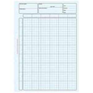 Mystbrand Bloc Audit matrice pour contrôle interne 80 pages (210 x 297 mm)