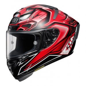 Shoei Casque int&eacute;gral X-Spirit III A&eacute;rodyne TC-1 rouge/noir- 2XL
