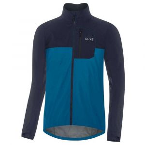 Gore Wear Veste de Cyclisme pour Homme Spirit, GORE-TEX INFINIUM, M, Bleu Cobalt/Bleu Marine