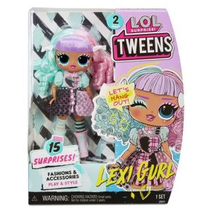 Image de MGA LOL Surprise Tweens Poupées Mannequin Série 2 - Lexi GURL – Poupée de 15 cm avec 15 Surprises Dont de Belles Tenues, Accessoires, 1 Socle & + - À Collectionner – Cadeau Parfait, 3 Ans +