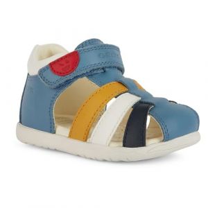 Geox B&eacute;b&eacute; gar&ccedil;on B Sandal Macchia Boy, Avio Multicolore, 21 EU