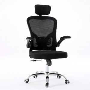 Topeshop Fotel Dory Czer? Chaise Et Fauteuil De Bureau Siège Rembourr