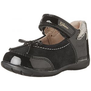 Geox B Kaytan A, Chaussures Bébé Marche Fille, Noir (Black Geox B Kaytan A, Chaussures Bébé Marche Fille, Noir (Black