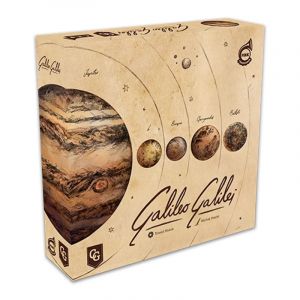 Capstone Games | Galileo Galilei | Board Game | Action Drafting Euro Game for The Whole Family | 1 to 4 Players Ageds 14 and Up | English