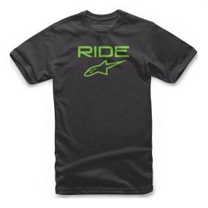 Image de Alpinestars Tee-shirt Ride 2.0 noir/vert - M