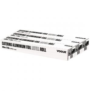Vogue Rouleaux de papier aluminium pour distributeur Wrap450 - Lot de 3