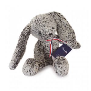 Image de Peluche lapin ALEXANDRE gris - 40 cm - Maïlou Tradition