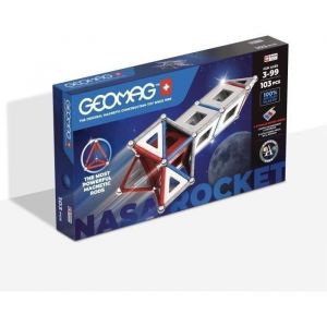 Geomag Jeu de construction magn&eacute;tique - Classic Panels - Fus&eacute;e NASA - 103 pi&egrave;ces - Magn&eacute;tique - D&egrave;s 3 ans