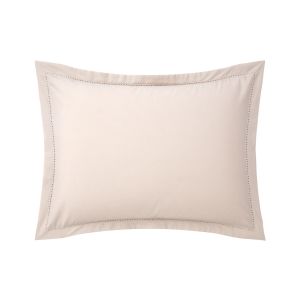 Olivier Desforges Taie d'oreiller percale Perle 30 x 40 cm