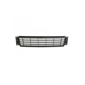 Volkswagen Grille de pare-choc avant centrale noire et chromée Polo 5 2014-2017 RA28531