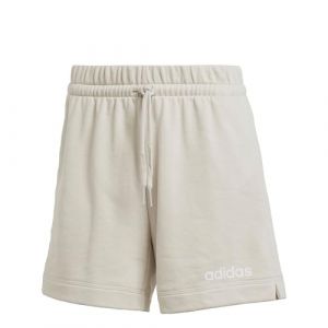 Image de Adidas Femme Essentials Linear French Terry Shorts, Wonder Alumina/White, M