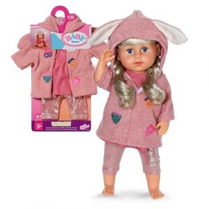 Zapf Creation BABY born Coat Set with Dress 43cm, Accessoires de poupée
