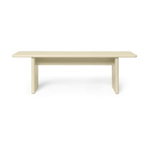 Ferm Living Banc - RINK L 140 Coquille d'oeuf