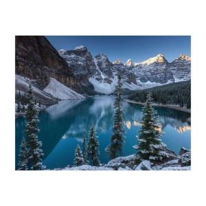 Nathan Puzzle Adulte - 2000 Pièces - Montagne et Lac - Vallée des Dix Lacs - Hiver Neige