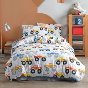 Terre de Nuit Parure de lit Camion 140x200