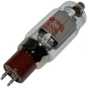 Sonstige Tube électronique 572 B Triode de puissance 2400 V 250 mA pôles 4 Culot UX-4 1 pc(s)