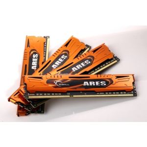 G.Skill F3-1600C10Q-32GAO - Barrettes mémoire Ares 4 x 8 Go DDR3 1600 MHz CL10 240 broches