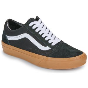 Vans Chaussures Old Skool Pig Suede noir blanc marron - 36