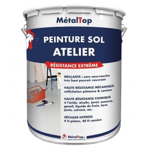 Peinture Sol Atelier - Orange sang - RAL 2002 - Pot 1L