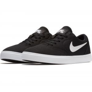Nike Chaussure de skateboard SB Check Canvas pour Enfant plus &acirc;g&eacute; - Noir - Taille 40 - Unisex