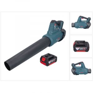 Bosch Gbl 18V-750 Professional Souffleur sans fil 18 v biturbo Brushless + 1x batterie 5,0 Ah - sans chargeur