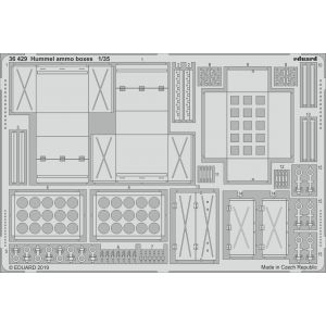 Eduard Hummel ammo boxes for Tamiya - 1:35e Accessories