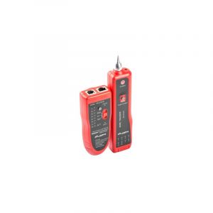 Lanberg NT-0501 Testeur de câbles RJ-11/RJ-12/RJ-45 250m Noir/Rouge