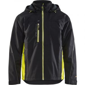 Blaklader Veste hardshell | XL - Noir/Jaune
