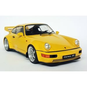 Image de Solido Voiture Miniature de Collection 1/18 - PORSCHE 964 RS 3.8L - 1990 - Yellow - 1803401