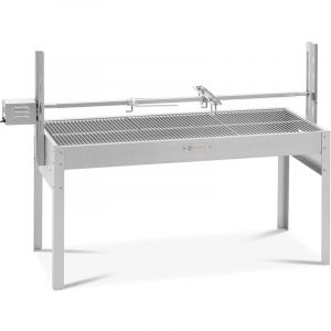 Image de Royal Catering RCSG-70P Barbecue Tourne Broche 40 kg Longueur de la Broche : 127 cm Tourne Broche méchoui Barbecue rôtissoire -