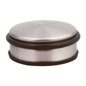 Zeller Bloque-porte en inox (4,5 x 10 cm)