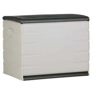Plastiken Coffre de rangement 260L Intérieur E térieur Fonctionnel et Esthétique Cadenas