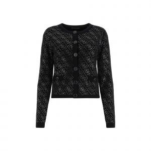 Guess Gilet PAIGE 4G STONES Noir - Taille EU S,EU M,EU L,EU XS