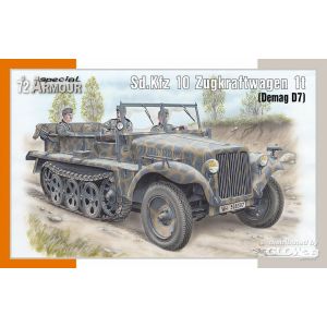 Special Hobby Sd.kfz 10 Zugkraftwagen 1t (demag D7) - 1:72e