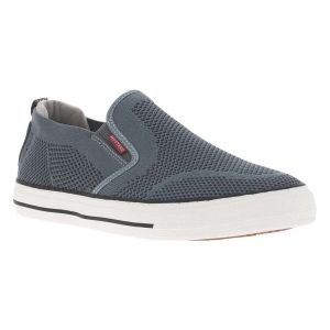 Mustang Homme 4198-401 Mocassin, Gris/Bleu, 43 EU