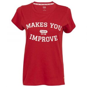 Nox T-shirt à Manches Courtes Basic 2XS Red