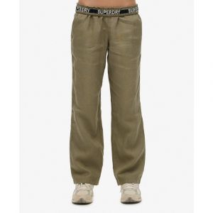 Superdry Pantalon à cordon de serrage en lin femme
