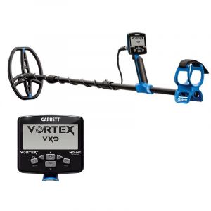 Garrett Vortex VX9 &ndash; D&eacute;tecteur de m&eacute;tal professionnel &ndash; Technologie MD-MF, &eacute;tanche 4,9 m, bobine 21,6 x 27,9 cm, 7 fr&eacute;quences, balance