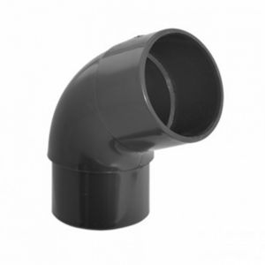 GIRPI Coude 87.3° à coller pvc ardoise, Dév.16 cm Diam.50 mm