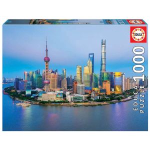 Image de Educa Puzzle 1000 pièces : Shanghai