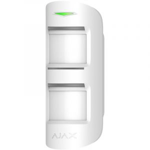 Ajax Détecteur de mouvement extérieur compatible animaux MotionProtect Outdoor - Blanc