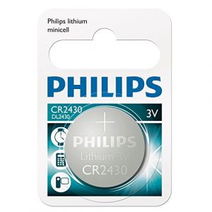 Image de Philips 1 pile bouton 3V CR2430 Lithium