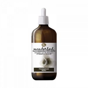 Alkemilla Huile d'Amande Parfum&eacute;e Mandorloil Frangipane Noire - 250 ml
