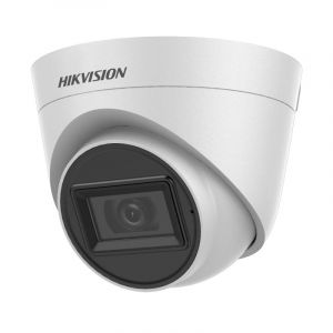 Hik vision 2 MP Audio Camera DS-2CE78D0T-IT3FS - Caméra de surveillance - tourelle - extérieur - résistant aux intempéries - couleur (Jour et nuit) - 2 MP - 1920 x 1080 - 1080p - montage M12 - Focale fixe - audio - composite, AHD, CVI, TVI - DC 12 V